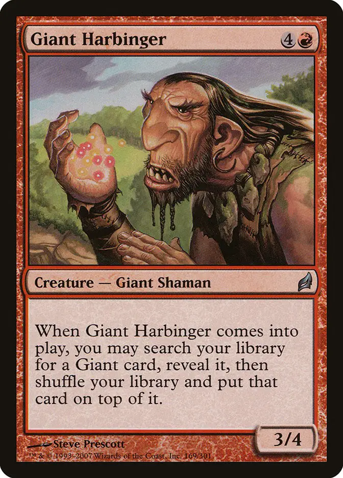 Giant Harbinger (Lorwyn)