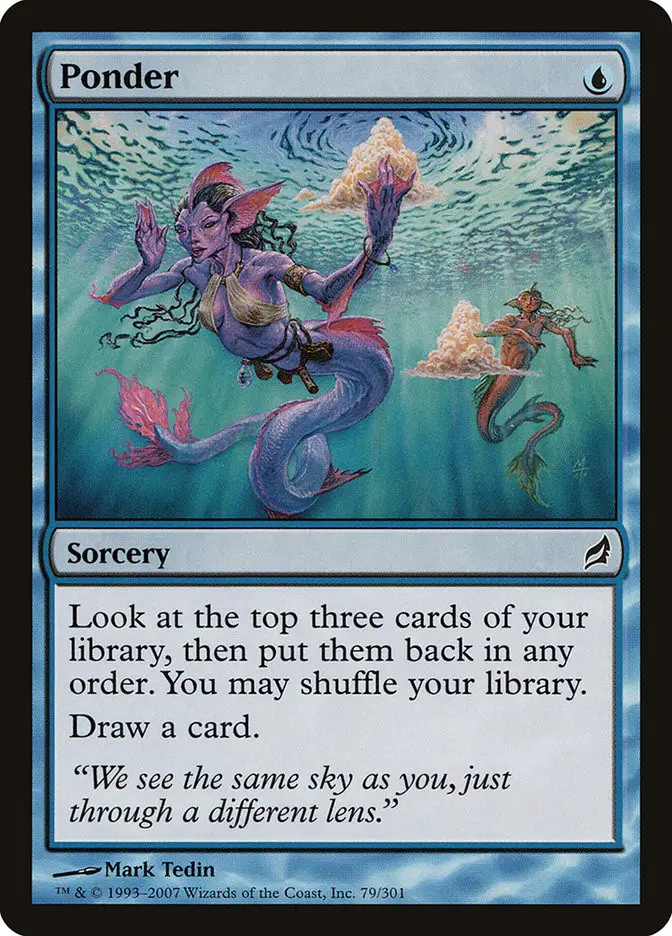 Ponder (Lorwyn)