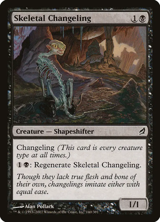 Skeletal Changeling (Lorwyn)