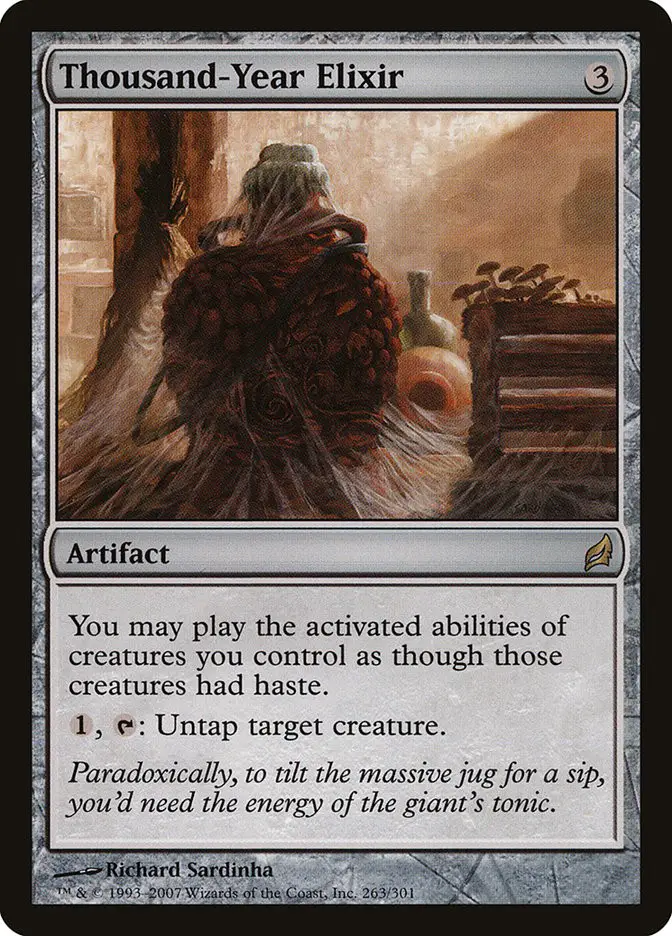 Thousand Year Elixir (Lorwyn)