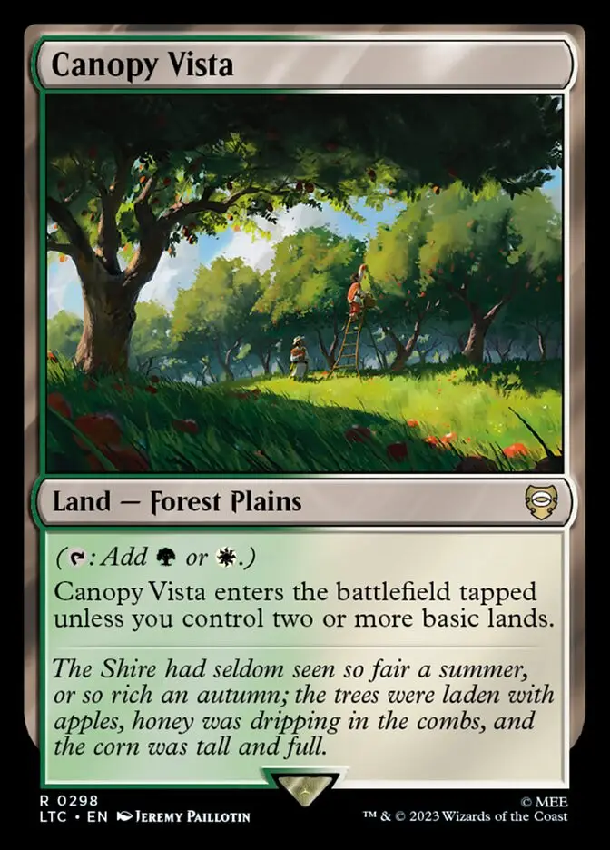 Canopy Vista (Tales of Middle-earth Commander)