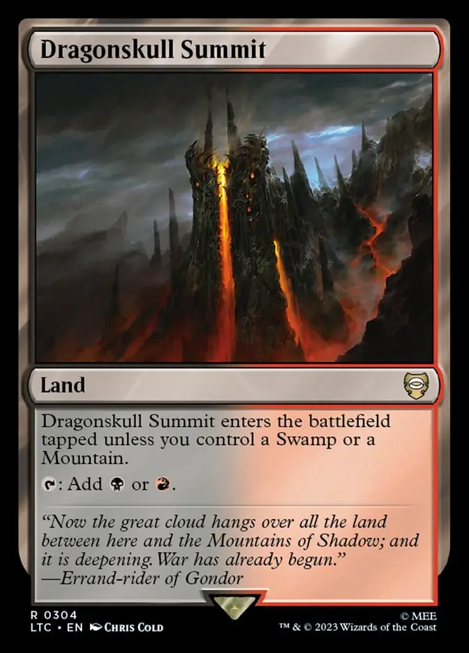 Dragonskull Summit (Tales of Middle-earth Commander)