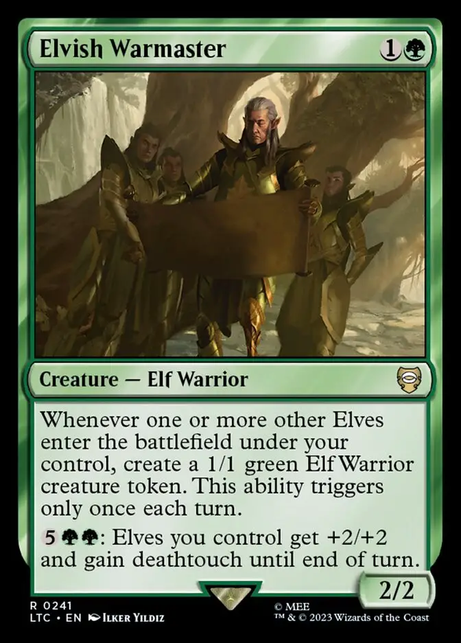 Elvish Warmaster (Tales of Middle-earth Commander)