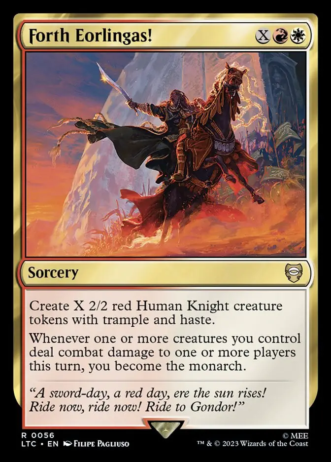 Forth Eorlingas  (Tales of Middle-earth Commander)