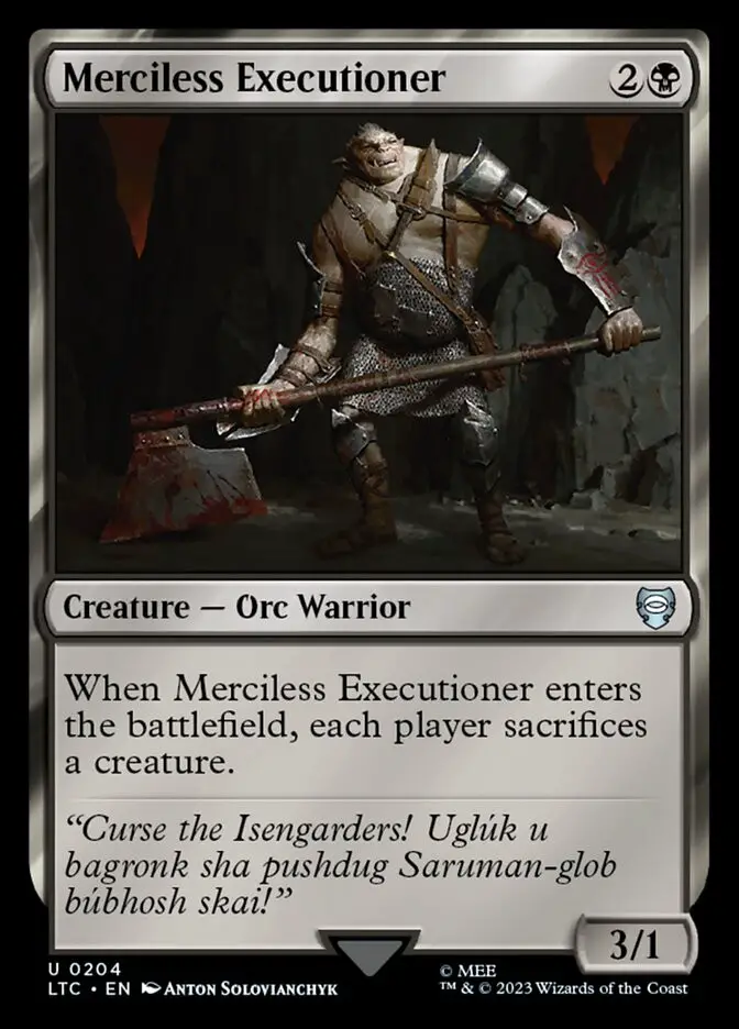 Merciless Executioner (Tales of Middle-earth Commander)