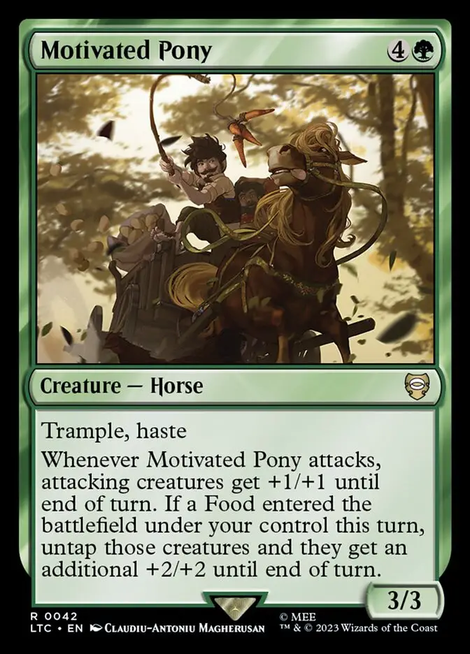 Motivated Pony (Tales of Middle-earth Commander)