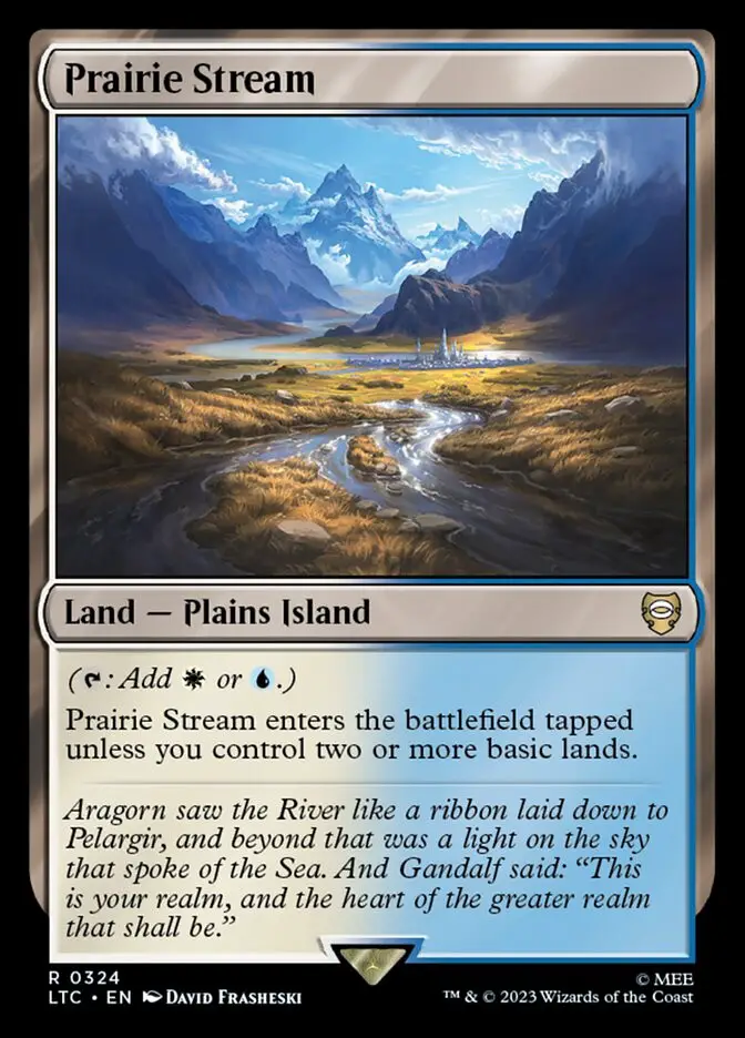 Prairie Stream (Tales of Middle-earth Commander)