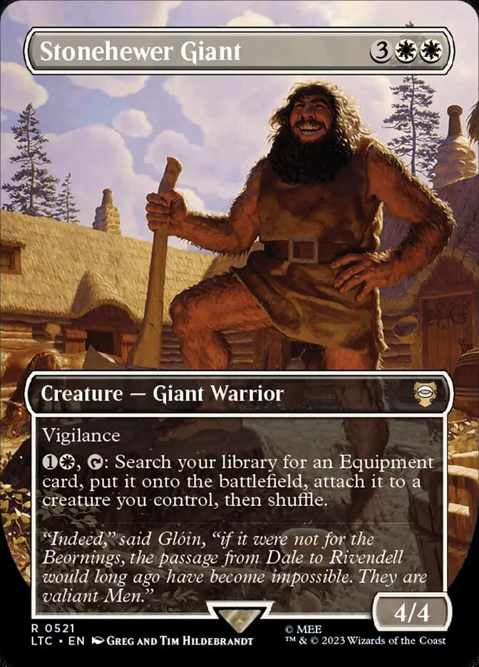 Stonehewer Giant (Tales of Middle-earth Commander)