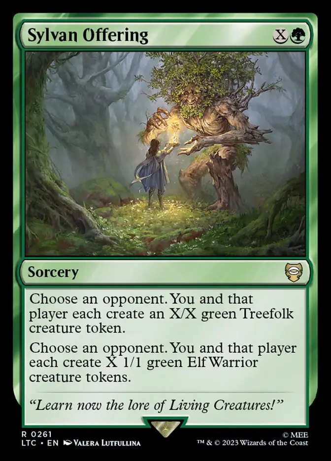 Sylvan Offering (Tales of Middle-earth Commander)