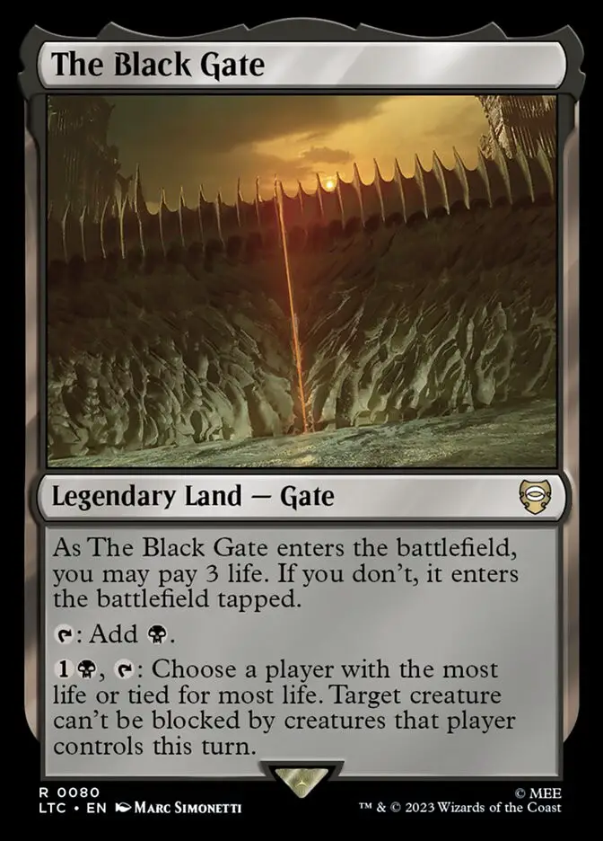 The Black Gate (Tales of Middle-earth Commander)