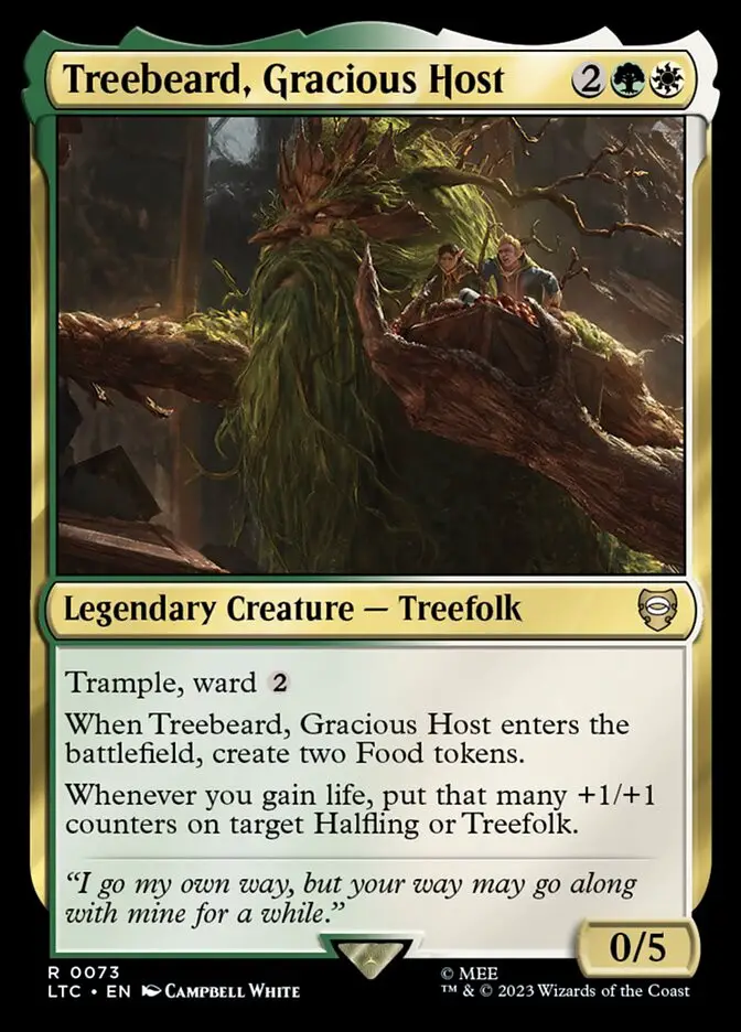 Treebeard  Gracious Host (Tales of Middle-earth Commander)