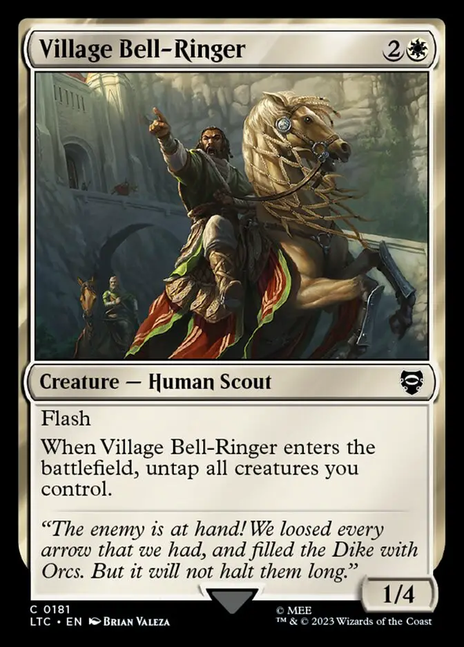 Village Bell Ringer (Tales of Middle-earth Commander)