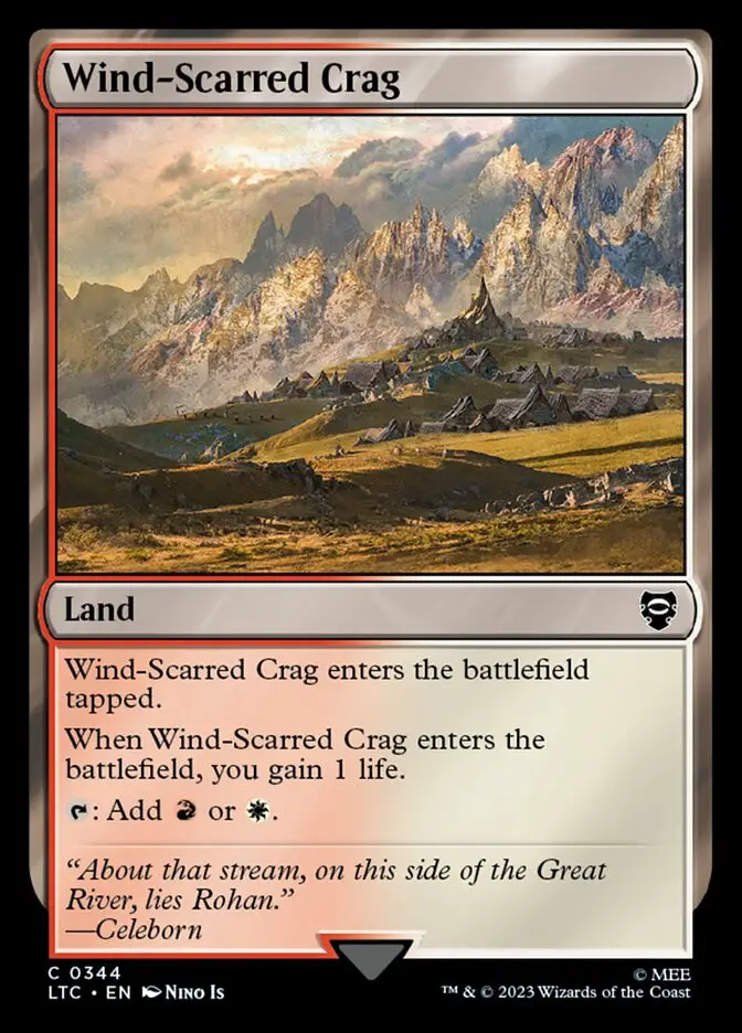 Wind Scarred Crag (Tales of Middle-earth Commander)