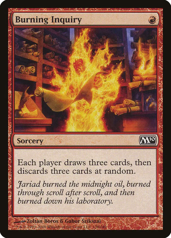 Burning Inquiry (Magic 2010)