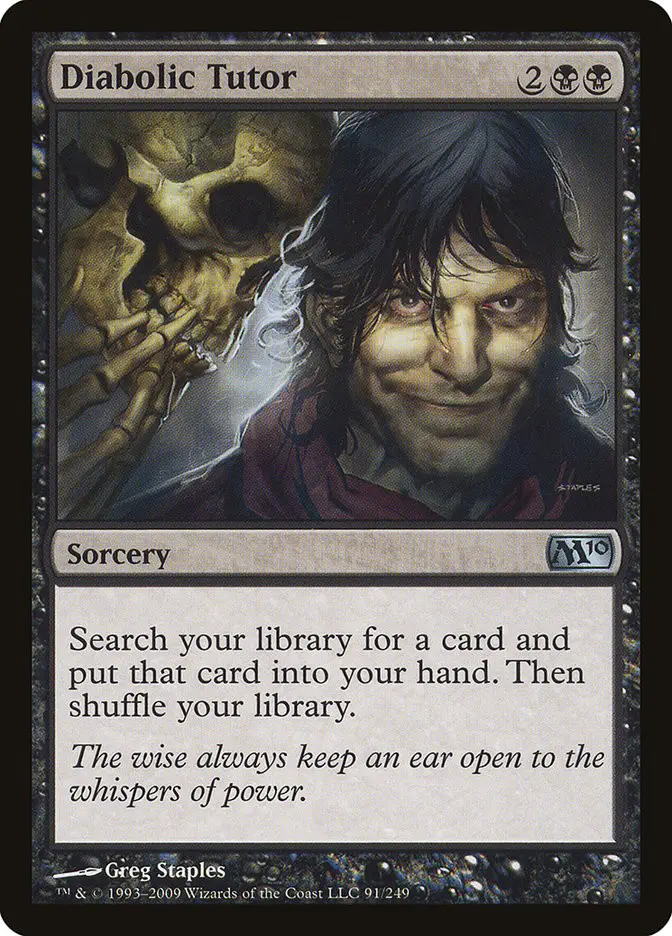 Diabolic Tutor (Magic 2010)