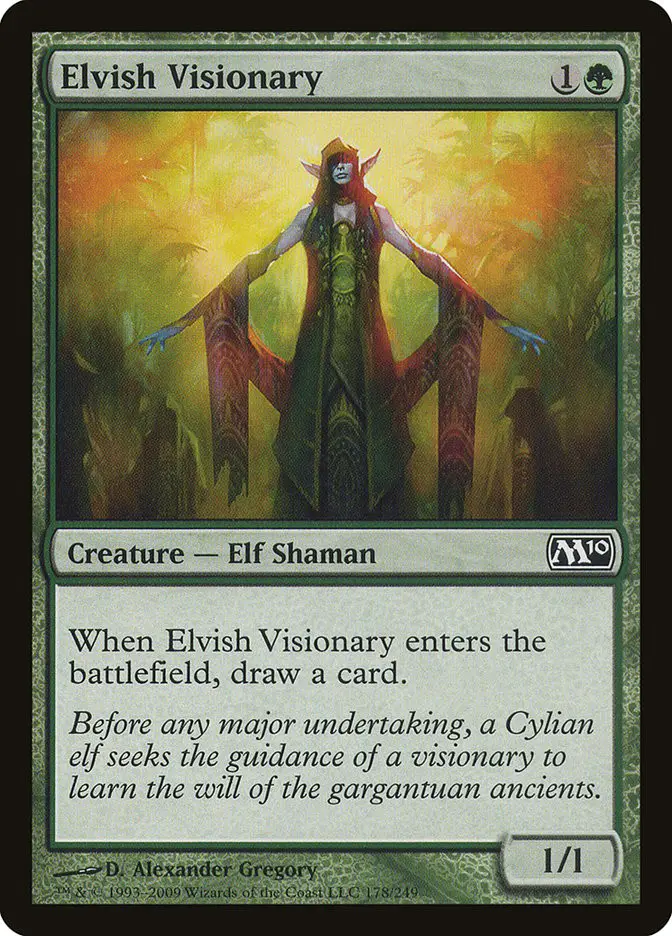 Elvish Visionary (Magic 2010)