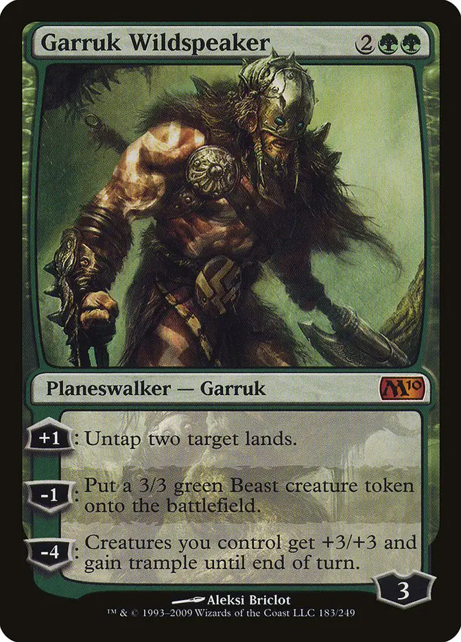 Garruk Wildspeaker (Magic 2010)