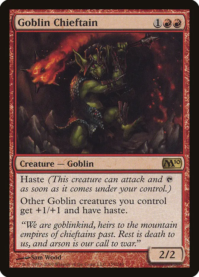 Goblin Chieftain (Magic 2010)
