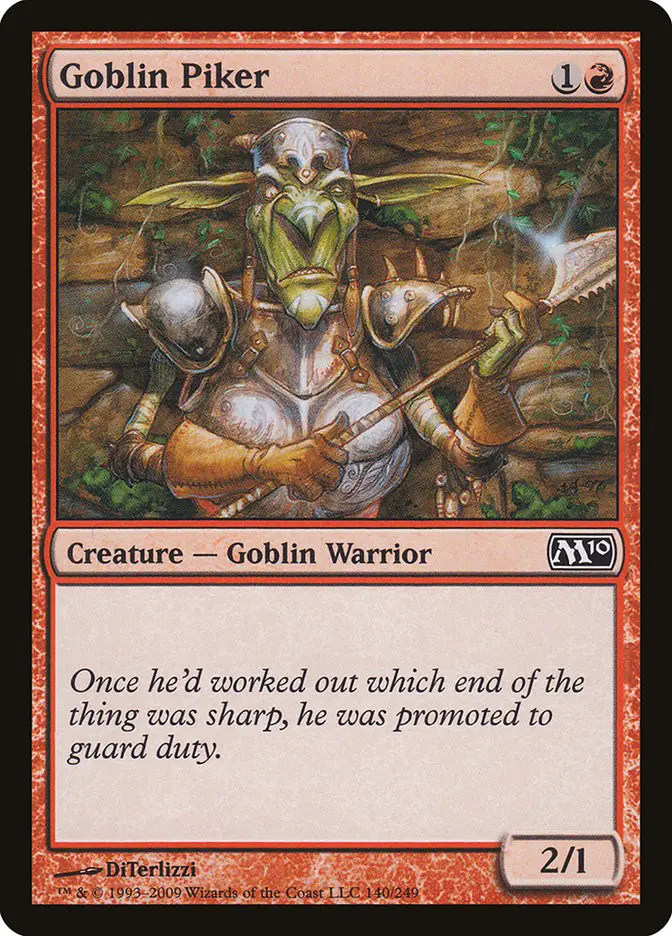 Goblin Piker (Magic 2010)