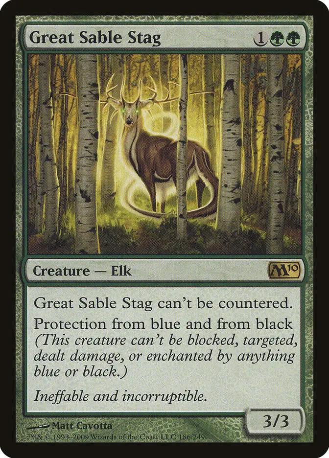 Great Sable Stag (Magic 2010)