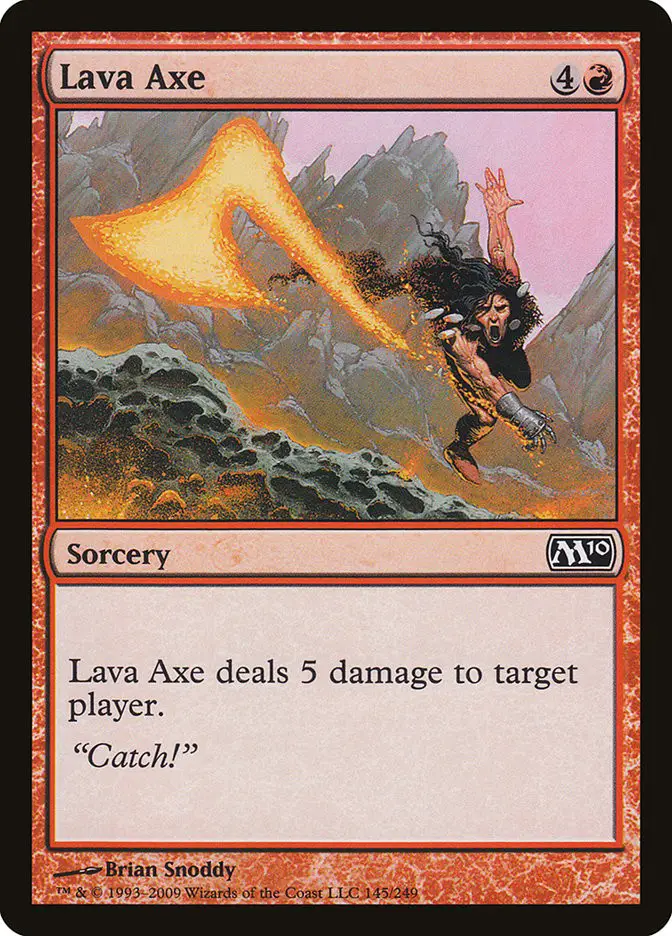 Lava Axe (Magic 2010)