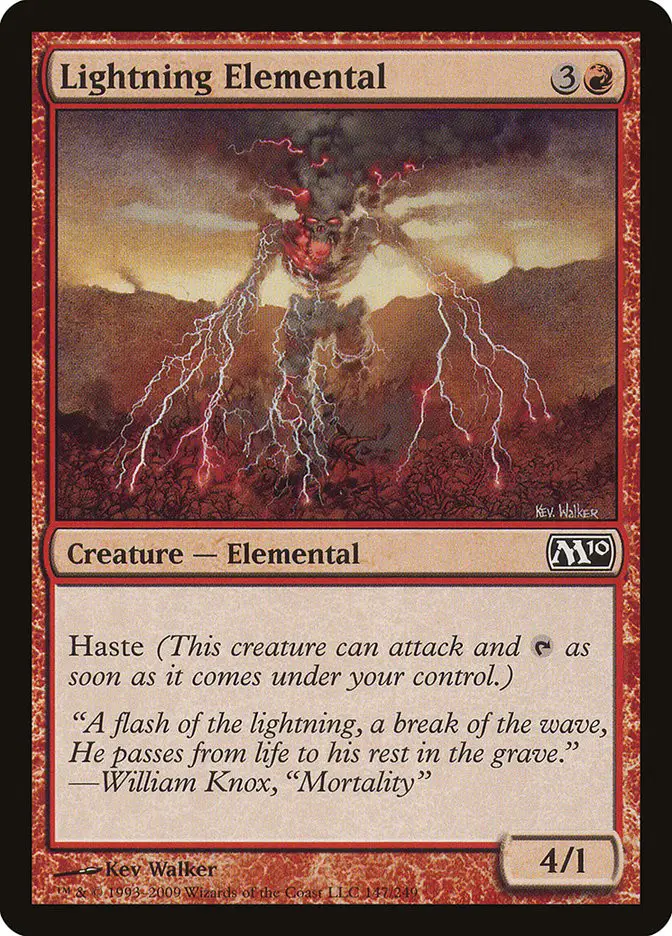 Lightning Elemental (Magic 2010)
