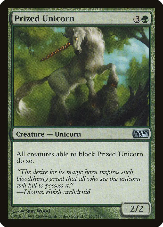 Prized Unicorn (Magic 2010)