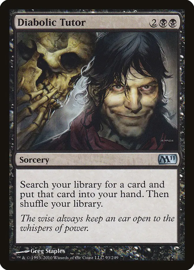 Diabolic Tutor (Magic 2011)