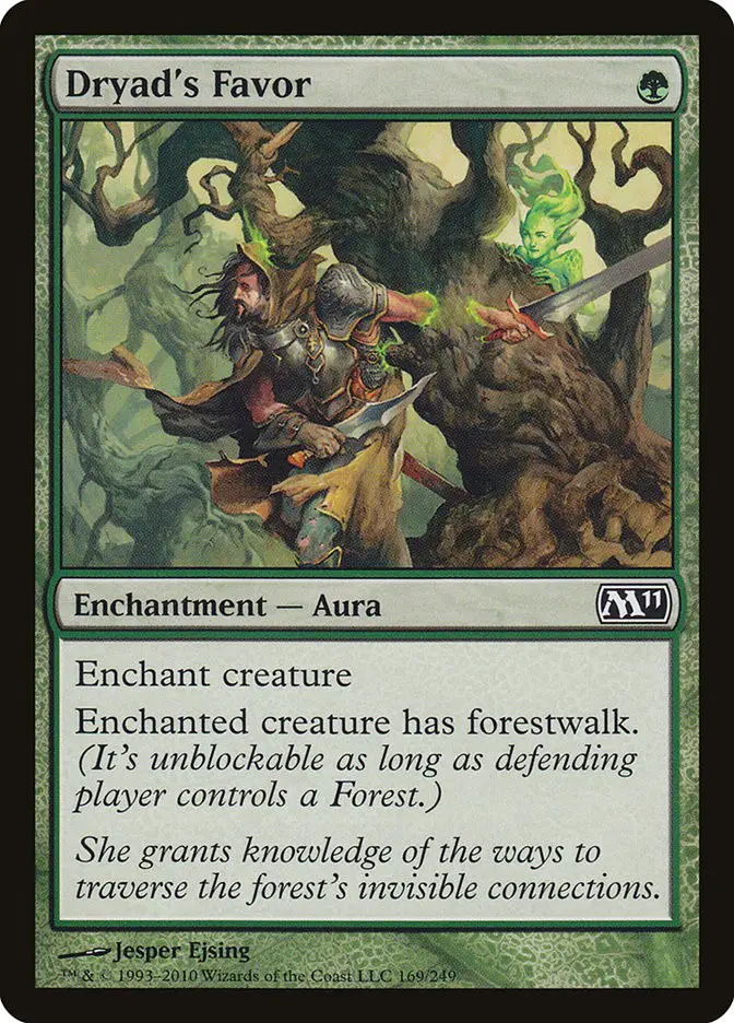 Dryad s Favor (Magic 2011)