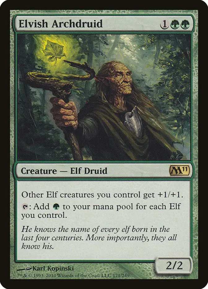 Elvish Archdruid (Magic 2011)