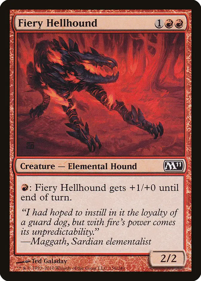Fiery Hellhound (Magic 2011)
