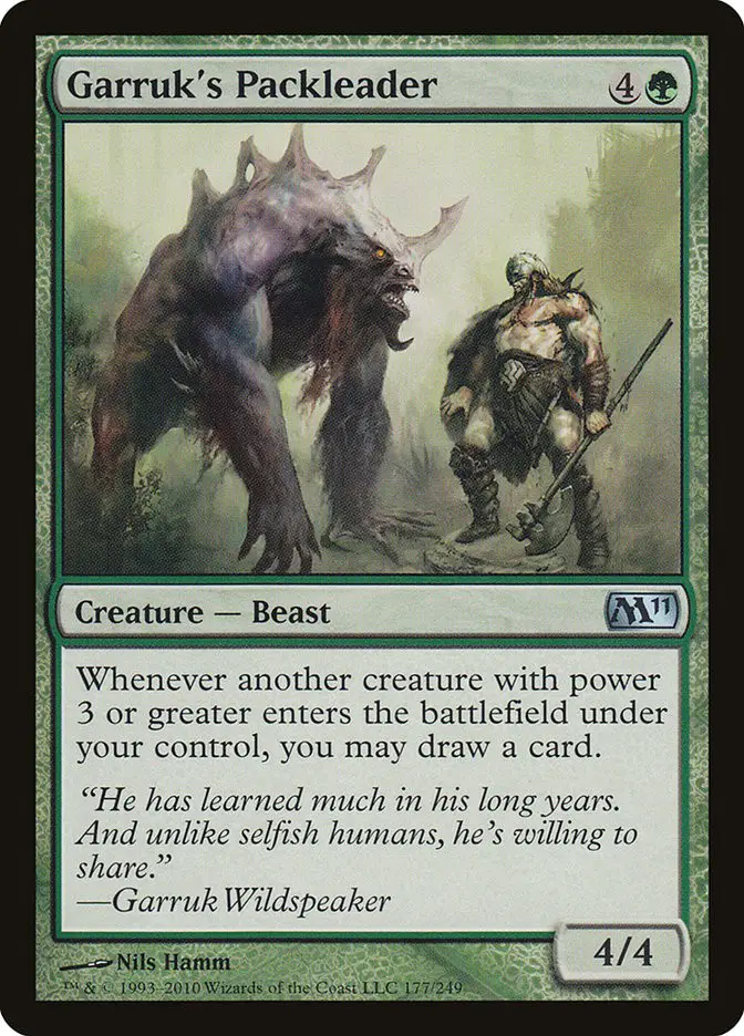 Garruk s Packleader (Magic 2011)