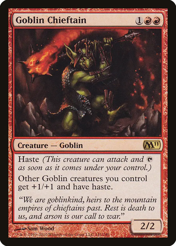 Goblin Chieftain (Magic 2011)