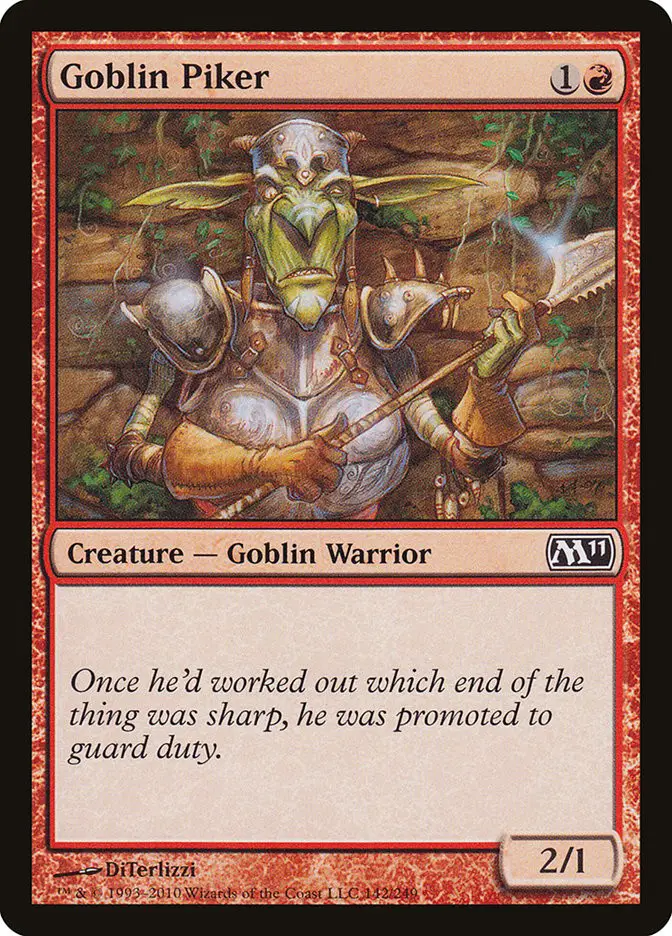 Goblin Piker (Magic 2011)