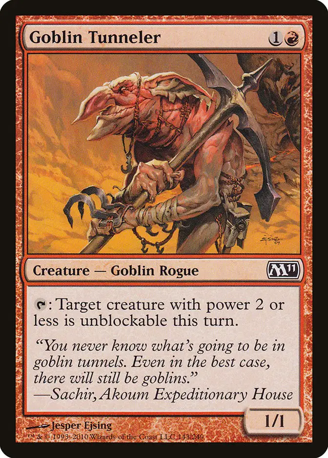 Goblin Tunneler (Magic 2011)