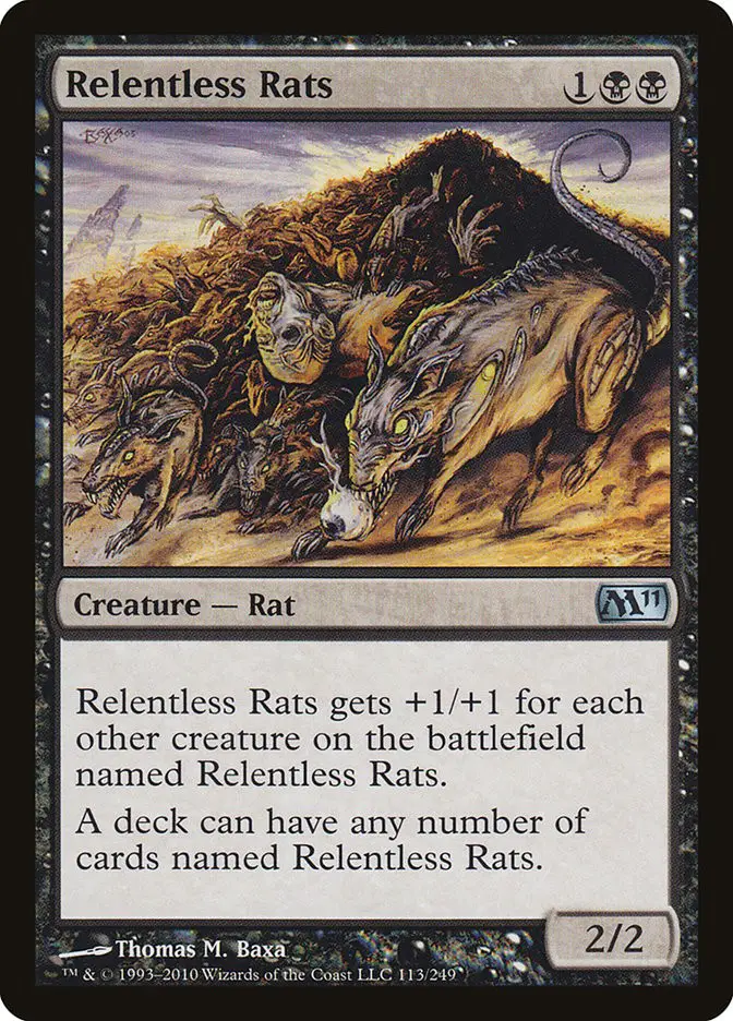 Relentless Rats (Magic 2011)