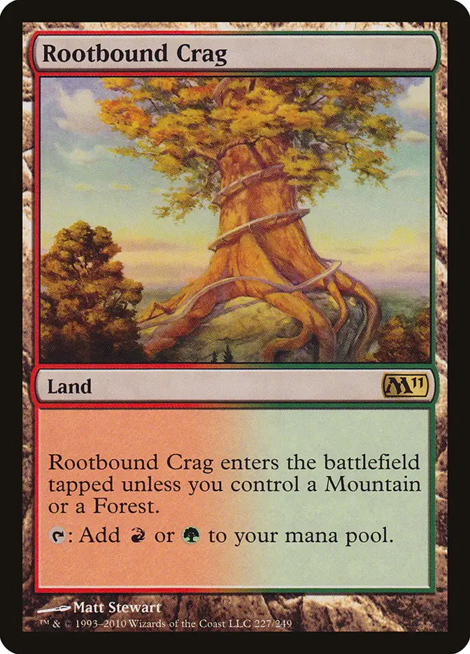 Rootbound Crag (Magic 2011)