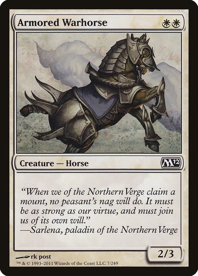 Armored Warhorse (Magic 2012)