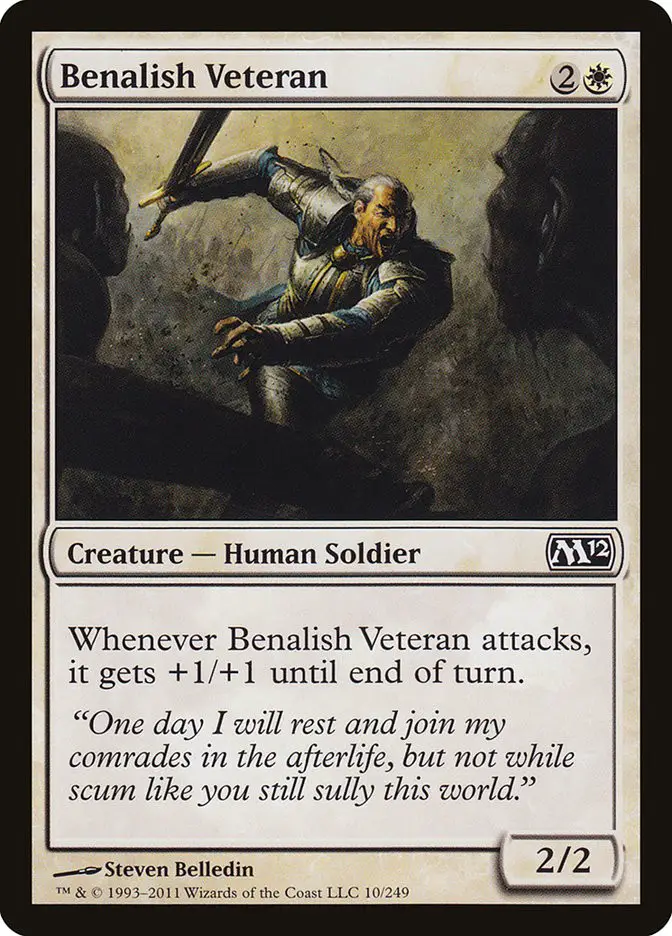 Benalish Veteran (Magic 2012)
