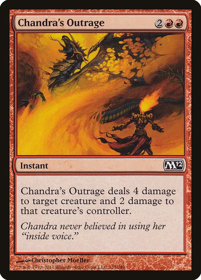 Chandra s Outrage (Magic 2012)