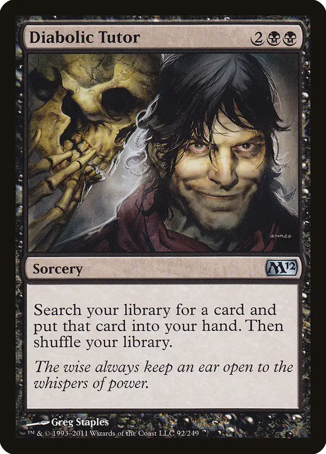 Diabolic Tutor (Magic 2012)