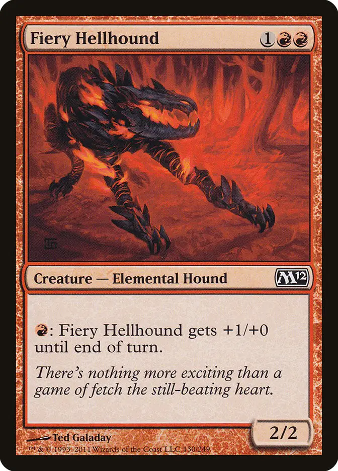 Fiery Hellhound (Magic 2012)