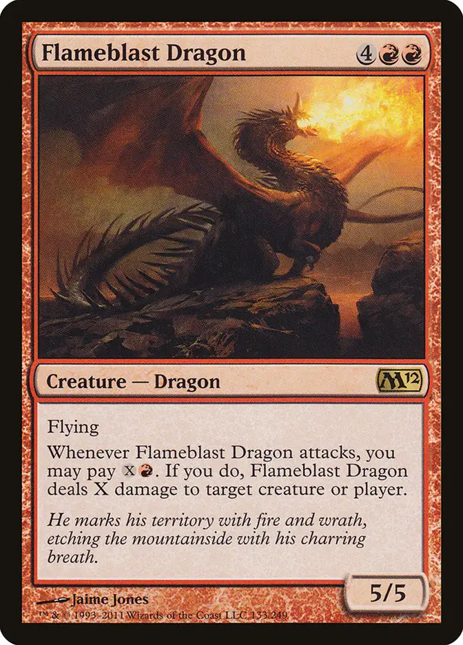 Flameblast Dragon (Magic 2012)
