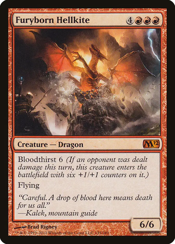 Furyborn Hellkite (Magic 2012)