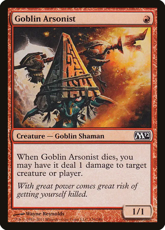 Goblin Arsonist (Magic 2012)