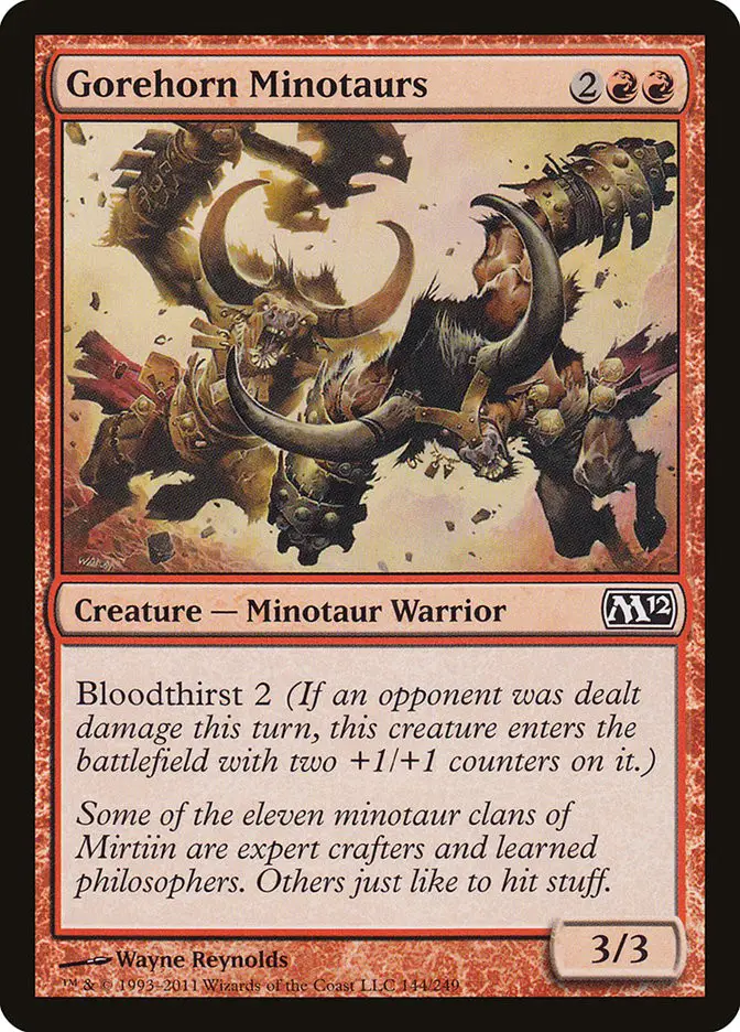 Gorehorn Minotaurs (Magic 2012)