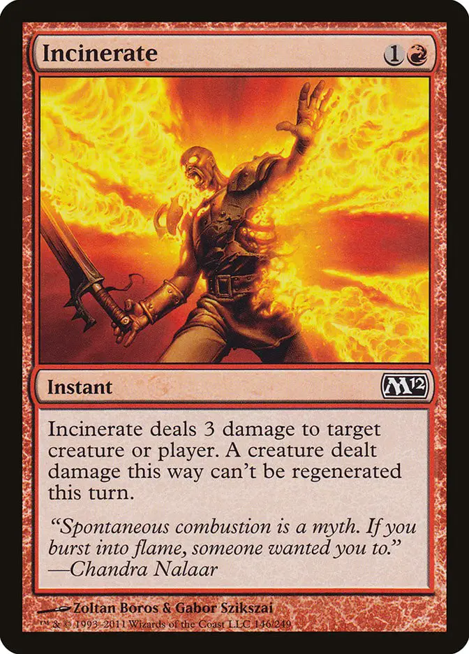 Incinerate (Magic 2012)