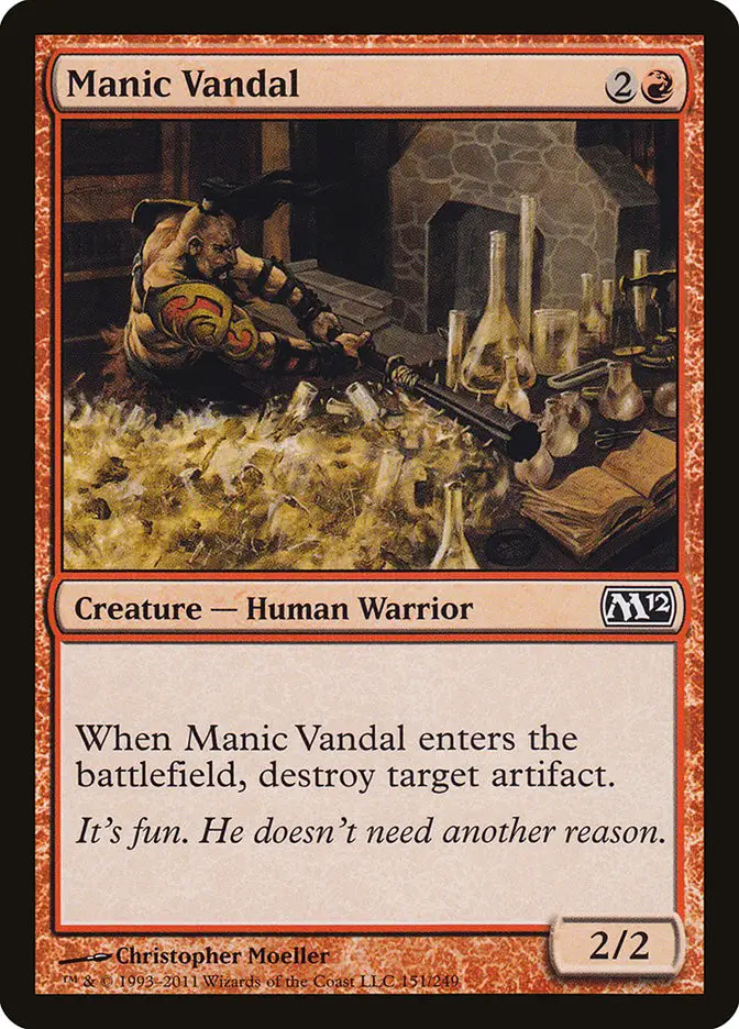 Manic Vandal (Magic 2012)