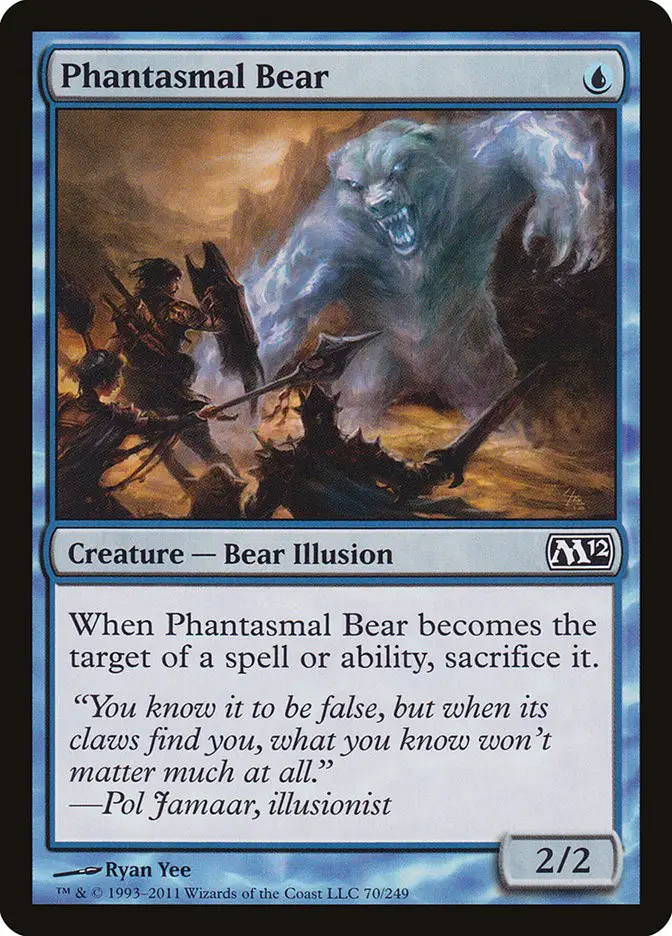 Phantasmal Bear (Magic 2012)