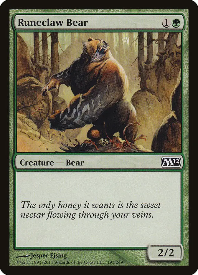 Runeclaw Bear (Magic 2012)